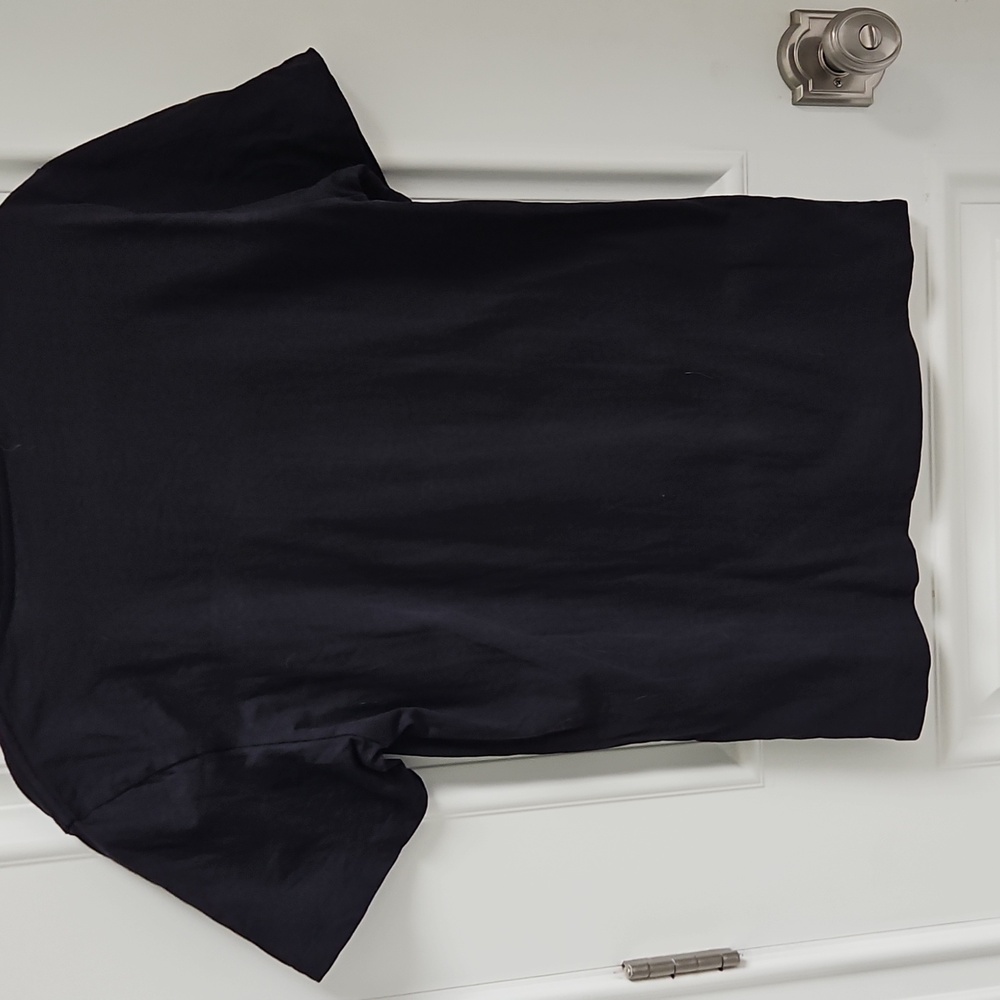 Men's Black‎ Cotton On Henley  T-Shirt - Picture 4 of 4